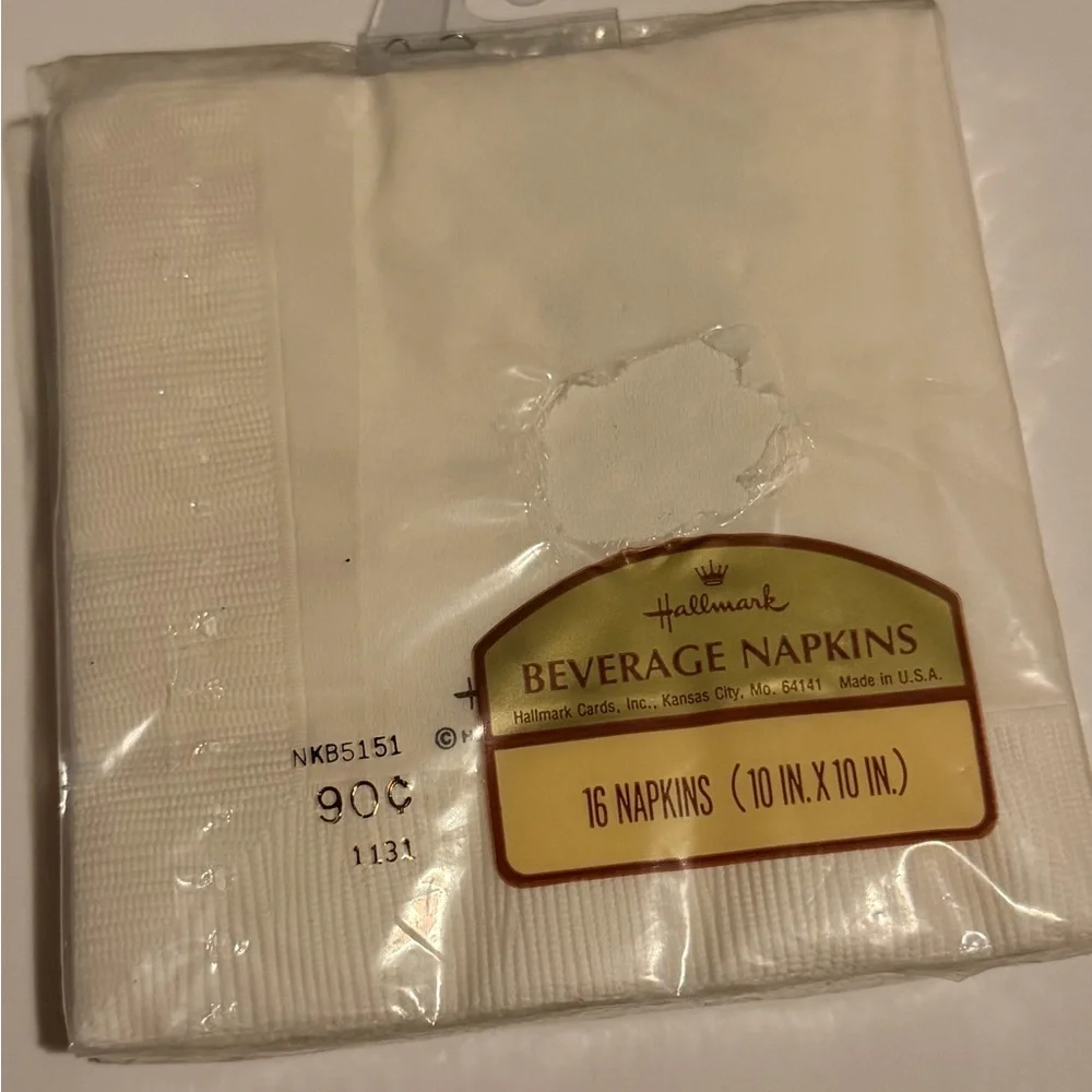 Vintage Hallmark Dog - Themed Cocktail Napkins